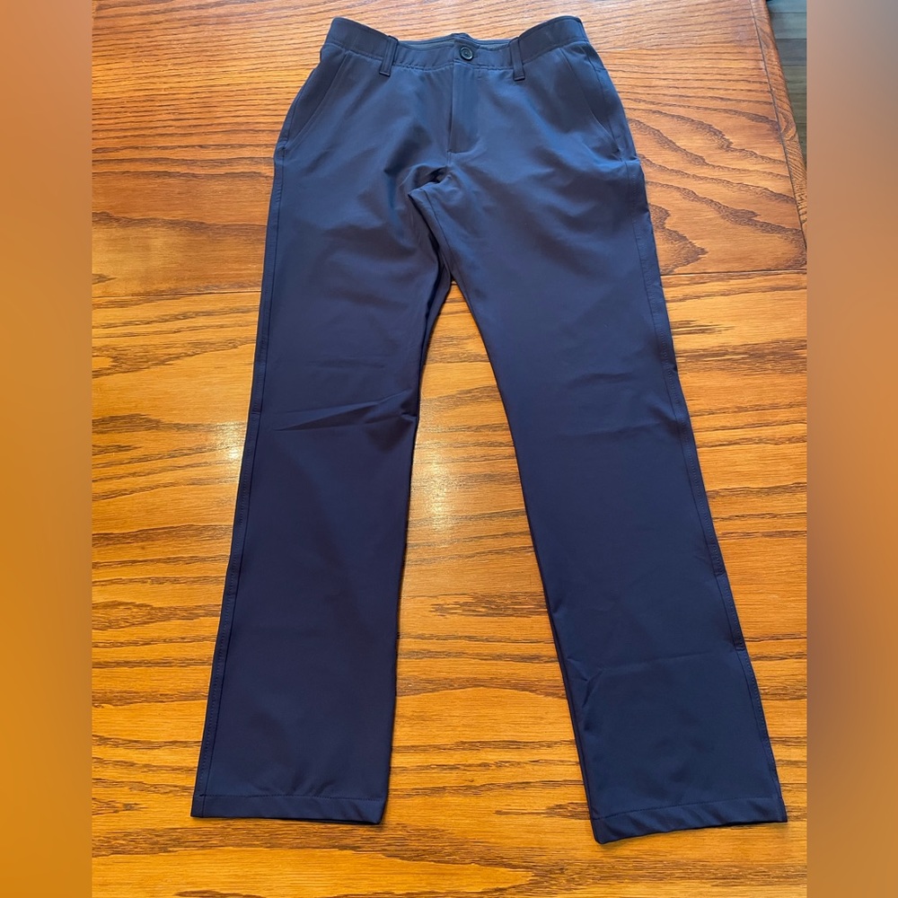 Under Armour Navy Drive Pants - Picture 2 of 5